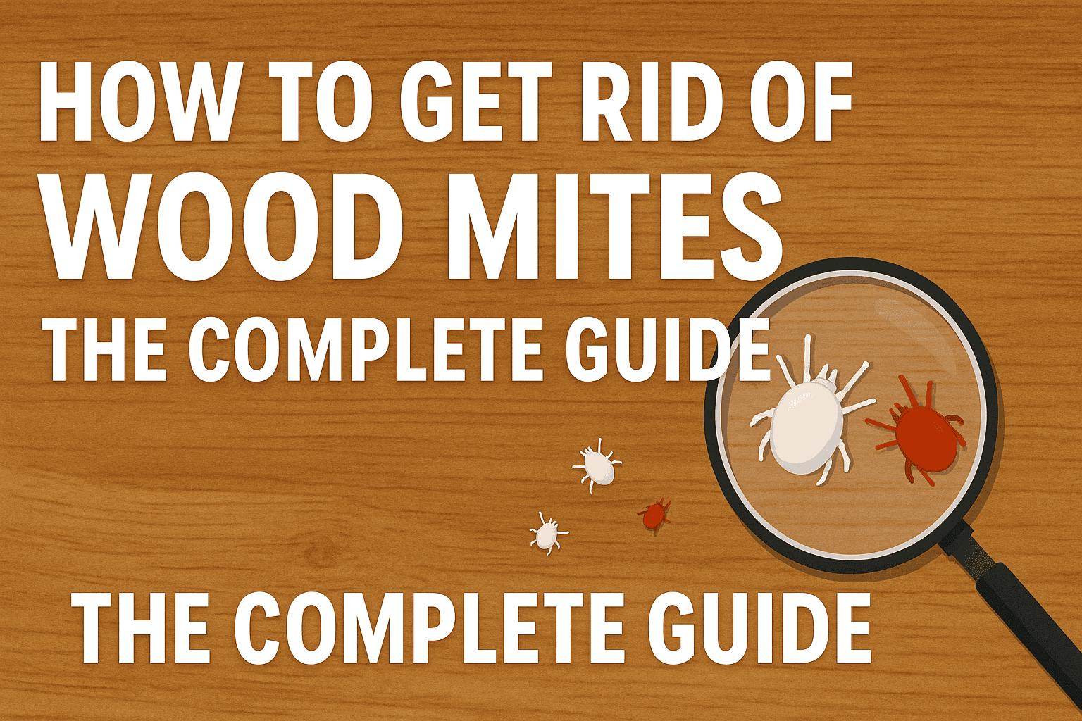 how to get rid of wood mites